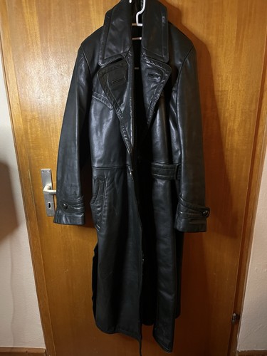 Original vintage ledermantel - vintage,