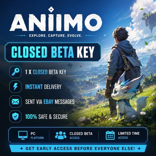 Aniimo beta key min - beta, delivery