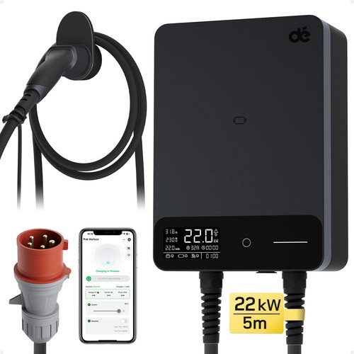 Dé typ wallbox 22kw mit - wallbox, app