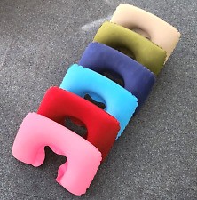 2x Reisekissen Nackenkissen Luftkissen Halskissen Halskrause aufblasbar Reise