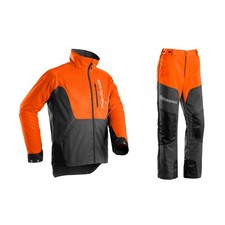 Schnittschutz Set Hose Jacke Arbeitsschutzkleidung Husqvarna Arbeitsbekleidung