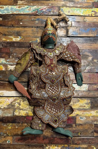 Marionette puppe aus myanmar - marionette,