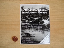 Reklame Werbeanzeige TROCAL