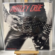 Mötley Crüe ‎– Too Fast For Love LP Vinyl