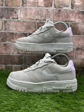 Nike Air Force 1 Low Pixel Beige Damen Uk 6 Dq0827-100
