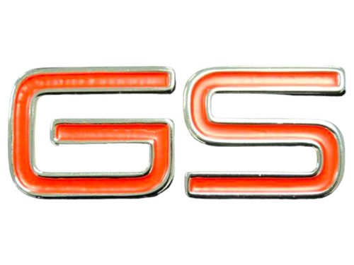 Schriftzug emblem - schriftzug, "gs"