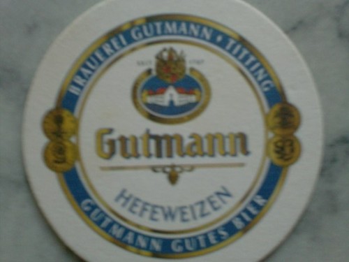Bierdeckel--Bierfilzl--GUTMANN