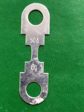 10 x 50A HSB Streifensicherung Auto Sicherung Kfz Blattsicherung