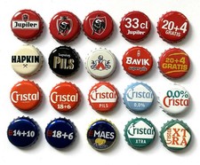 Seltene benutzte Bier Kronkorken Belgien