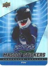 FIN - 2025-26 Upper Deck MVP - Mascot Stickers MS-26 - Vancouver Canucks