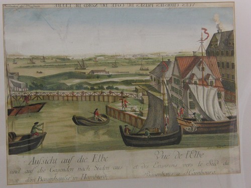 Guckkastenblatt 1780 elbe - guckkastenblatt, um