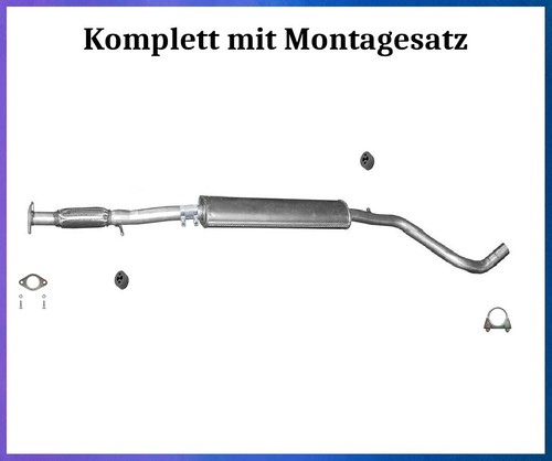 Mittelschalldämpfer für fiat - mittelschalldämpfer,