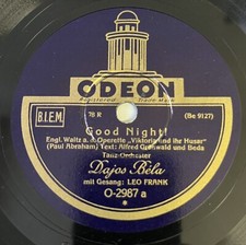 78rpm DAJOS BELA Leo Monossen