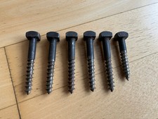 6 Stück alte vierkant