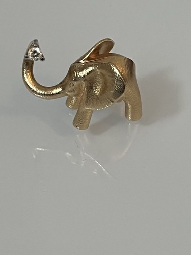 Ole lynggaard elephant 14k - lynggaard,