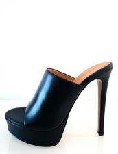 Kazar High Heel Platform Mules