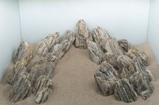 Aquarium Steine 4 KG Glimmer Woodstones Gr S Malawi Barsche Nanodeko Aquascaping