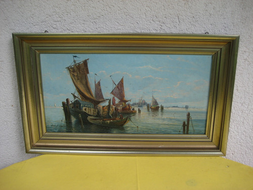 ölgemälde segelschiffe - Ölgemälde,