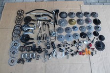 Fahrradteile Konvolut Shimano Kassetten+Bremsscheiben+Kurbel+Schaltwerk+Vorbau