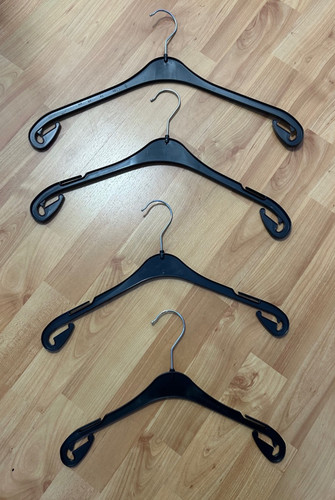 Kleiderbügel schwarz set - schwarz,