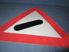 ? WARNDREIECK FEUERHAND BUNDESWEHR WEHRMACHT KRAD GESPANN MOTORRAD MILITÄR 