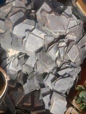 Schiefer Platten Fassade, Naturschiefer grau, gebraucht, verschiedene Größen