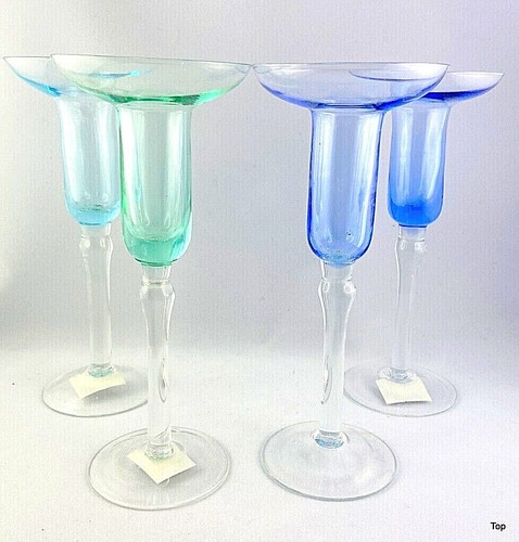 Kerzenhalter glas mit - kerzenhalter, stiel