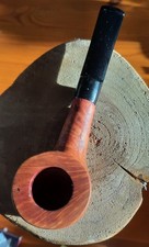 Freehand Pfeife, Handgefertigt, Im Poker- Stil Mit  Akryl Mundstück. 9mm Filter