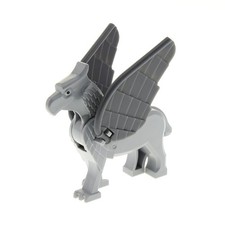 1x Lego Hippogreif Seidenschnabel grau Flügel Harry Potter 4753 48284 buckbeak