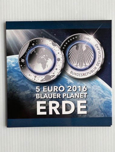 Blister mit euro - mit, blauer