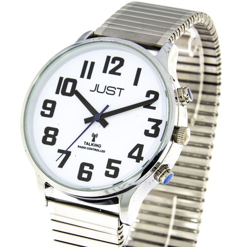 Blindenuhr funkuhr von just - von,