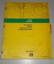 Teilekatalog / Parts Catalog John Deere Pickup / Grassammler - 07/1974