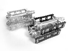 MKS Pedale "Sylvan Touring" Retro Rennrad Singlespeed Fixie schwarz silber 