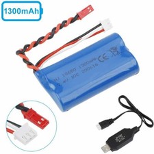 7,4V 1300mAh 2S Batterie 15C