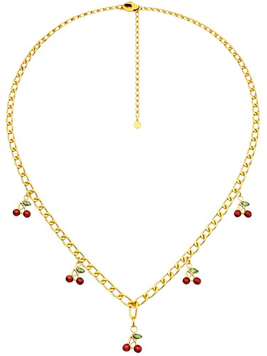 Halskette damen 18k vergoldet - damen,