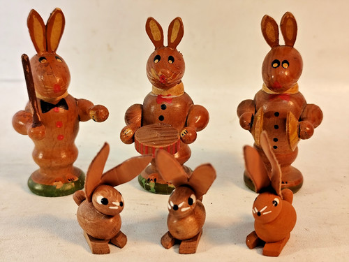 Osterhasen musikanten hasen - musikanten,