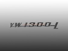 VW1300L Schriftzug für VW