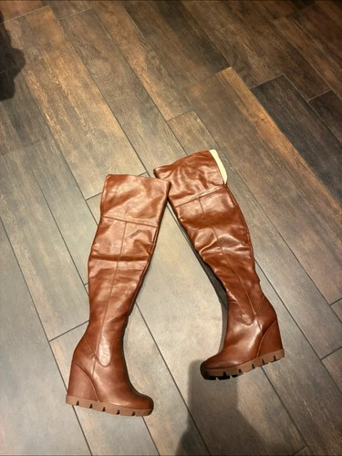 Anna field braune overknee - anna,