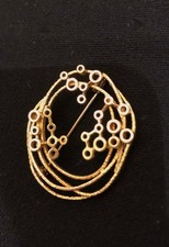 Brosche Gelbgold 333