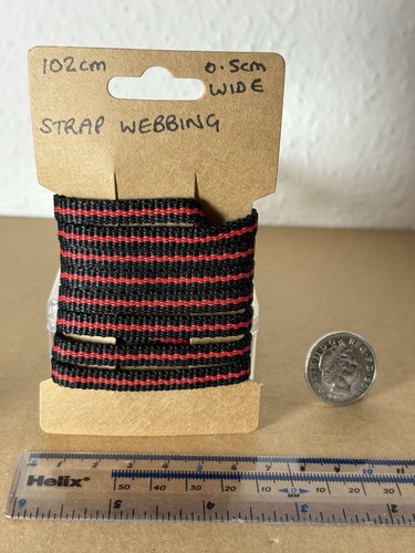 Schwarz rot taschengurt - schwarz,
