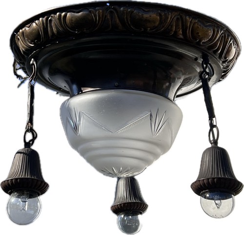Jugendstil lampe plafoniere - lampe,