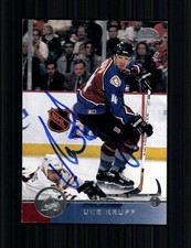 Uwe Krupp NHL USA Traiding Card Original Signiert + A 252668