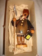 alter Räuchermann Nachtwächter  VERO Ulbricht  Seiffen ca 1970 ovp