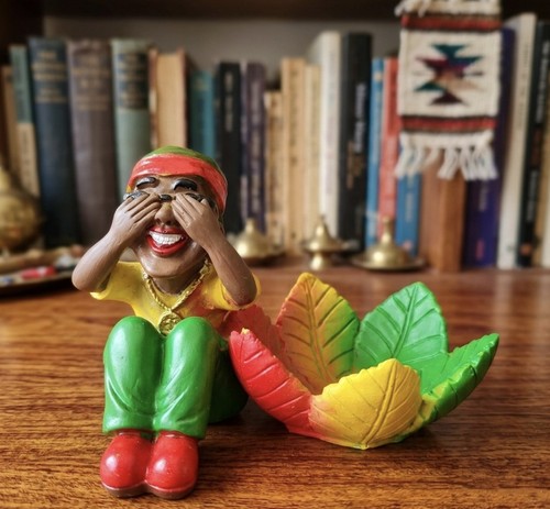 Rasta figur aschenbecher - figur,