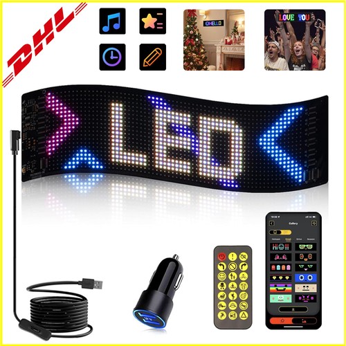 37cm rgb led display - 9*37cm,