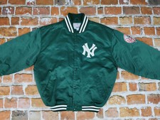 *STARTER USA VINTAGE BASEBALL USA JACKE*NEW YORK YANKEES*GRÜN*GR: XL*RARITÄT