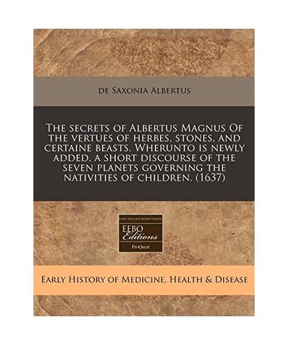 The secrets albertus - the, magnus