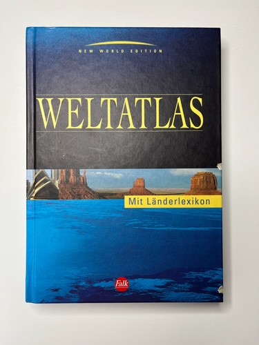 Weltatlas mit länderlexikon - weltatlas,