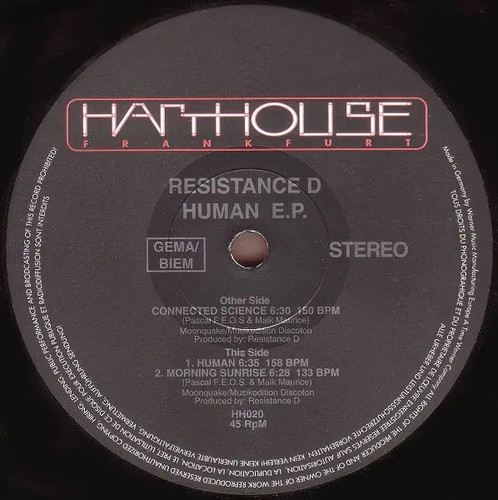 Resistance human vinyl - resistance, e.p.