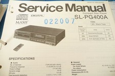 Service Manual für Technics SL-PG400A ,ORIGINAL